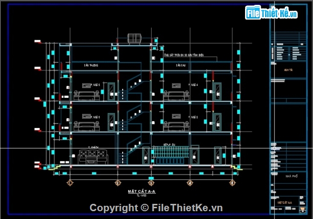 bản vẽ nhà phố 4x20m cao 3.5 tầng,thiết kế nhà phố 4x20m,nhà phố 3.5 tầng kích thước 4x20,bản vẽ nhà phố full kiến trúc. kết cấu. nội thất